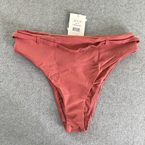 Andie Swimwear The Riviera High Waisted Bottom Women Sz Med Punch Sculpting NWT